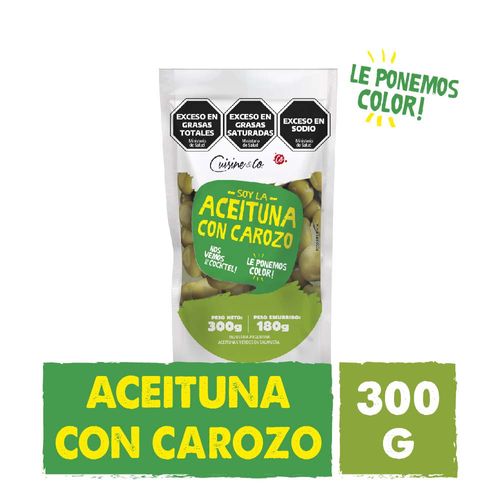 Aceitunas Con Carozo Cuisine & Co 300 Gr