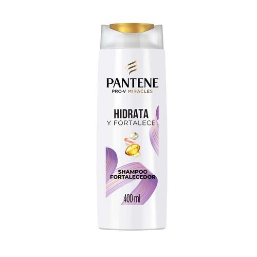 Shampoo Pantene Pro-V Miracles Hidrata y Fortalece 400 Ml