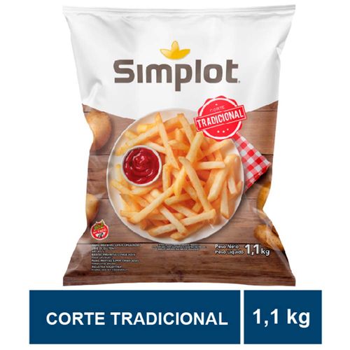 Papa Bastón Corte Tradicional 1100 Gr Simplot