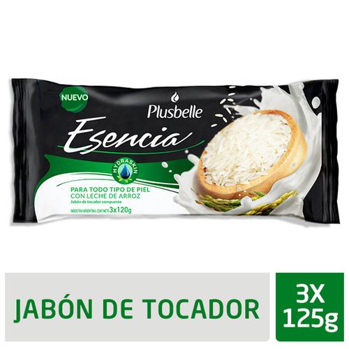 Jabon De Tocador Plusbelle Esencia Todo Tipo D