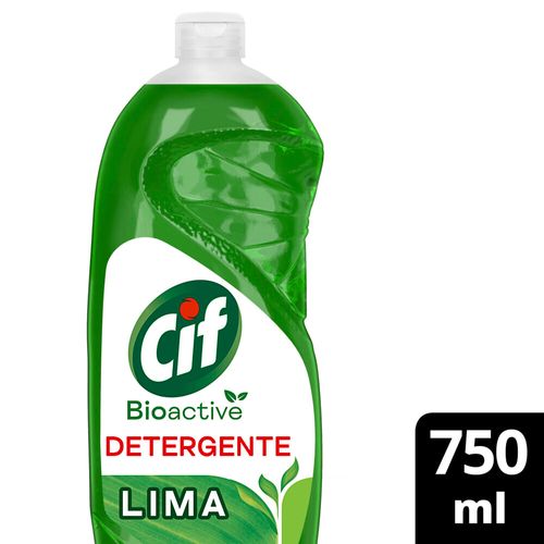 Detergente Bioactive Lima 750 Ml Botella Cif