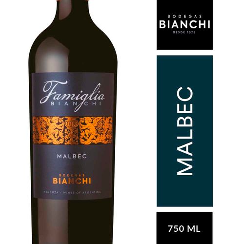 Vino Famiglia Malbec 750cc