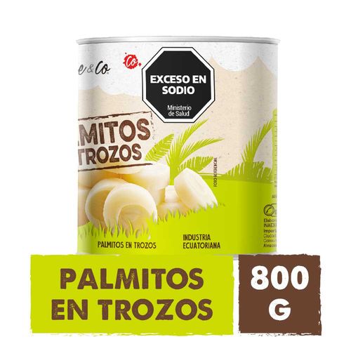Palmitos En Trozos 500 Gr Cuisine & Co Nbe Mp