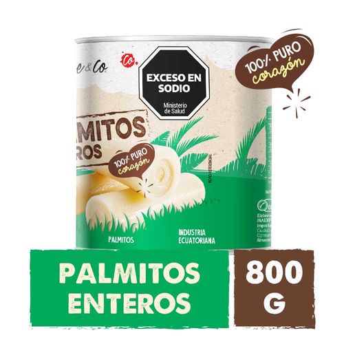Palmitos Enteros 500 Grs Cuisine & Co