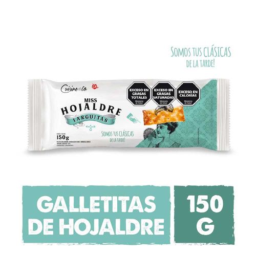 Galletitas Miss Hojaldre Larguitas Cuisine And Co 150 Gr