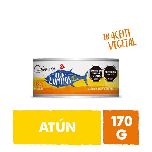 Lomo De Atun En Aceite Vegetal Cuisine & Co Nbe Mp