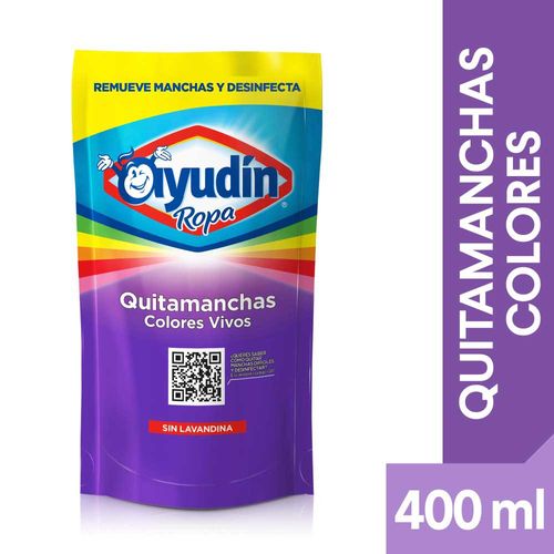 Quitamanchas Ayudín Colores Vivos (doy Pack) 400 Ml