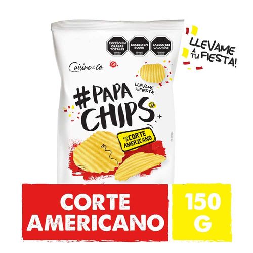 Papas Fritas Corte Americano 150 Gr Cuisine & Co Nbe Mp