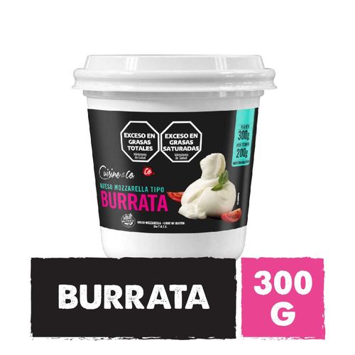 Queso Burrata 200 Gr Cuisine & Co Nbe Mp
