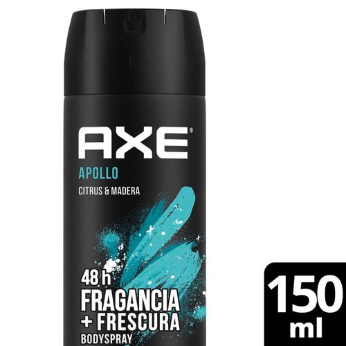 Desodorante para hombre Apollo en Aerosol 150 Ml Axe