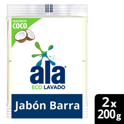 Jabón En Barra Ecolavado 400 Gr Ala