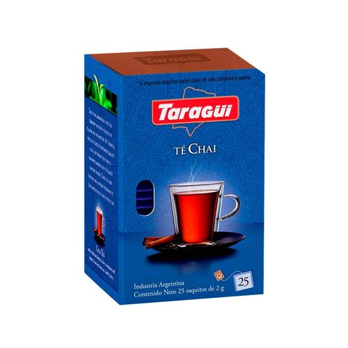 Te Taragui Aromático Chai X25 Saquitos