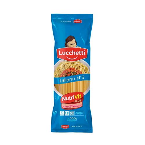 Fideos Lucchetti Tallarín N5 X500g