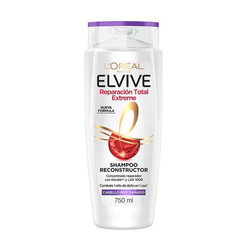 Shampoo Elvive Reparación Total 5 Extreme 750 Ml