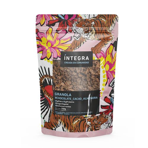 Granola Chocolate, Cacao Y Almedra Integra 350 Gr