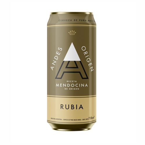 Cerveza Andes Origen Rubia 710 Ml