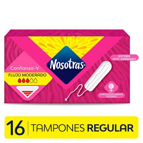 Tampón Nosotras Digital Regular  X16