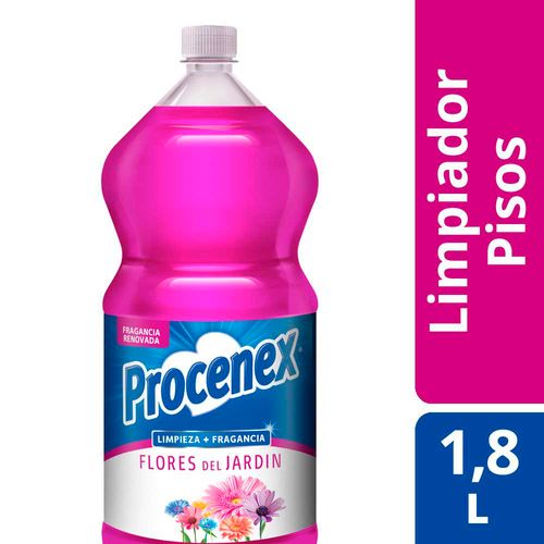 Limpiador De Pisos Liquido Procenex Flores De Jardin 1800 Ml