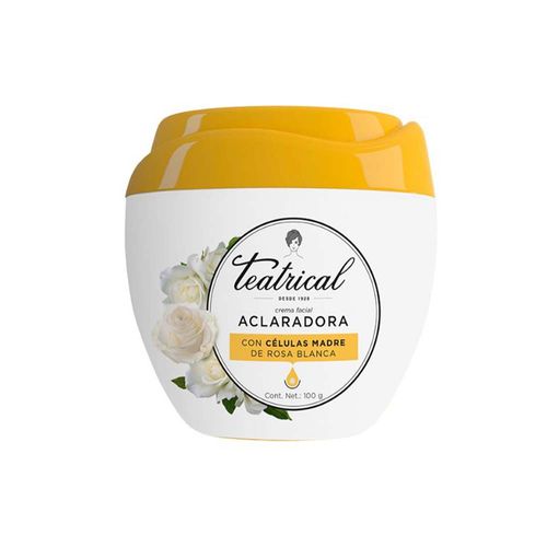 Crema Facial Aclaradora Teatrical100g V2