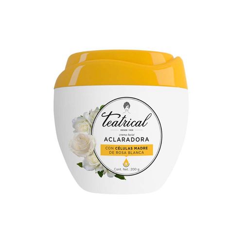 Crema Facial Aclaradora Teatrical 200g V2