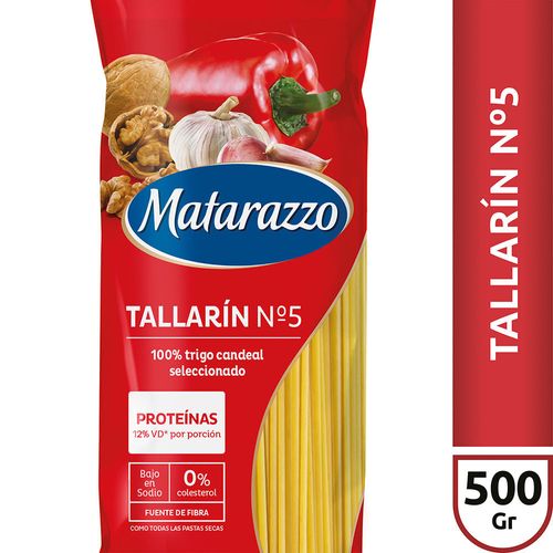 Fideos Matarazzo Tallarín N5 X500g