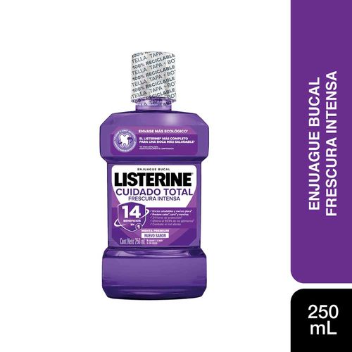 Enjuague Bucal Listerine Cuidado Total Intensa X 250 Ml