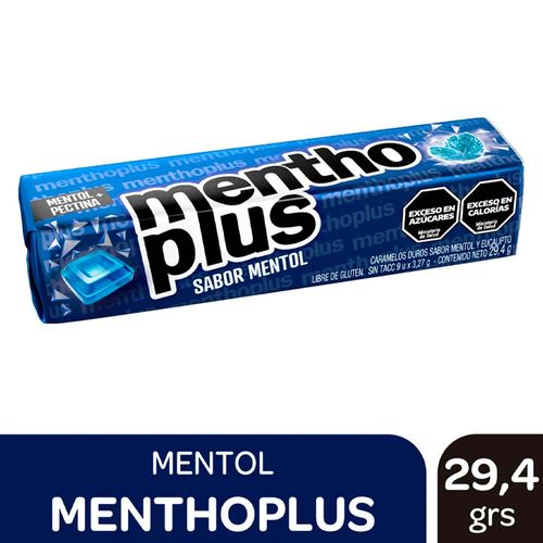 Caramelos Mentho Plus Duros 30,6 Gr