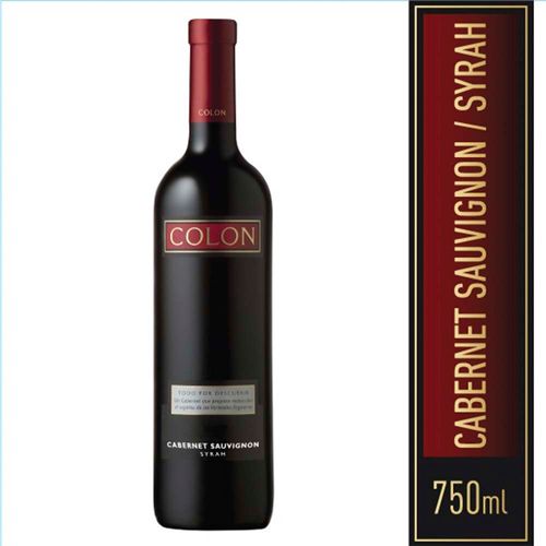 Vino Colon Cabernet Sauvignon Syrah 750 Cc