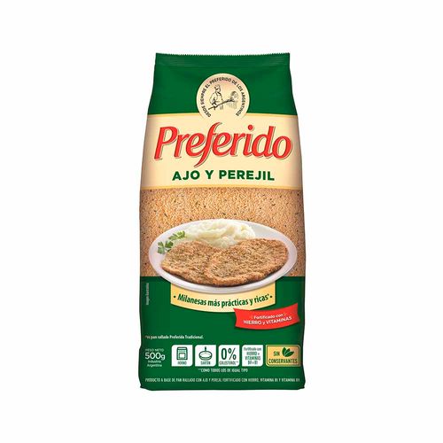 Pan Rall Preferido Ajo Y Perej Fortificado X500g