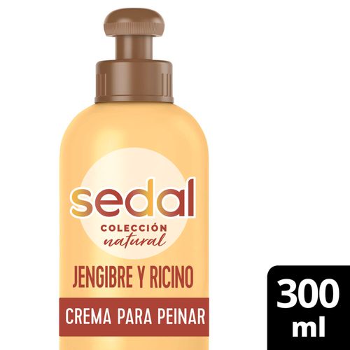 Crema Para Peinar Sedal Gengibre Y Risino 300 Ml