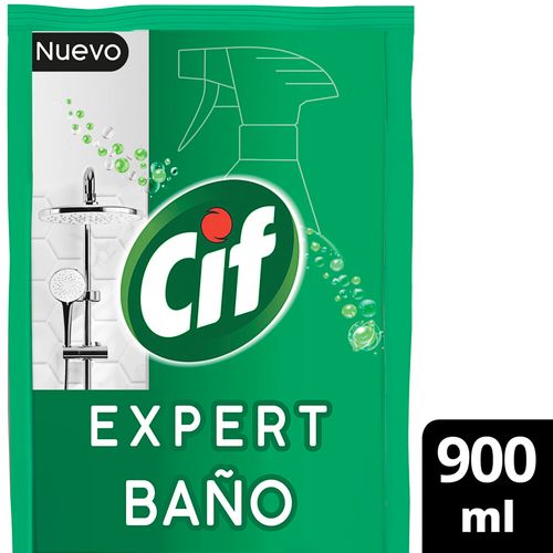 Limpiador Para Baño Cif Expert 900 Ml Doypack