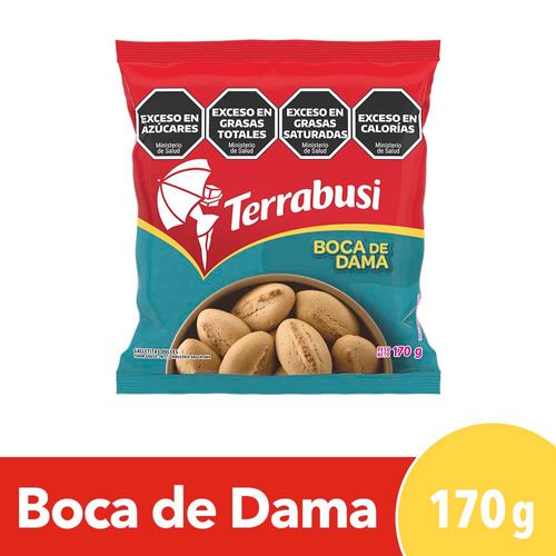 Galletitas Dulces Boca De Dama Terrabusi 170 Gr