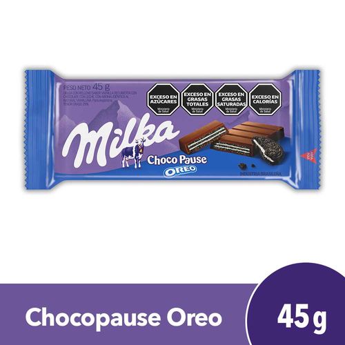 Chocolate Milka Oreo Chocopause 45 Gr