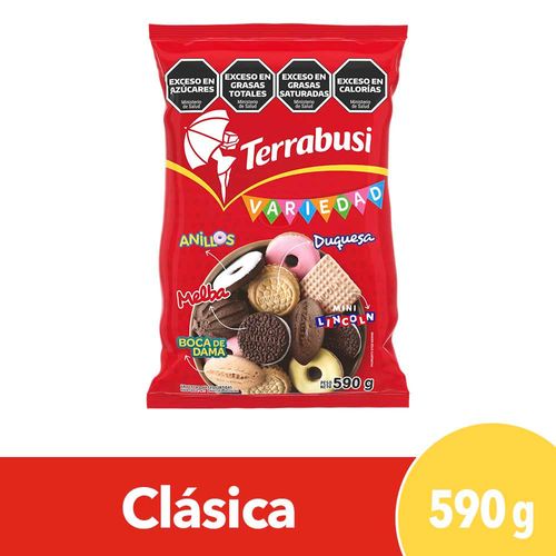 Galletitas Dulces Variedad Terrabusi  Mix 590 Gr