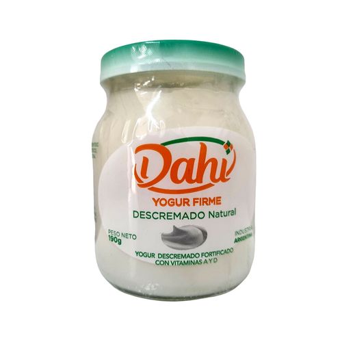 Yogur Dahí Natural 190g