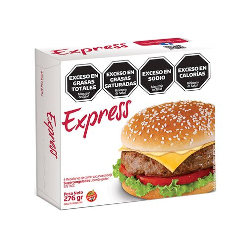 Medallón De Carne Express Con Soja 276 Gr