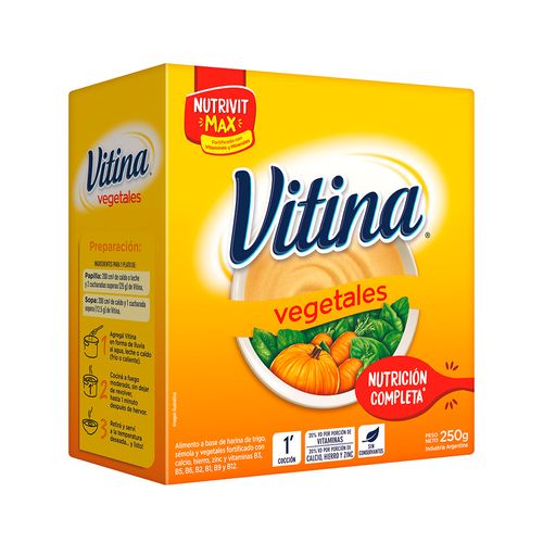 Semola Vegetales Vitina X 250 Gr