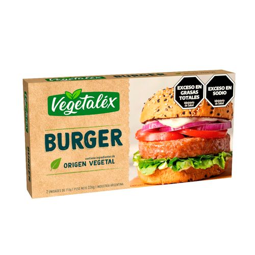 Burger 100 Vegetal 226 Gr Vegetalex