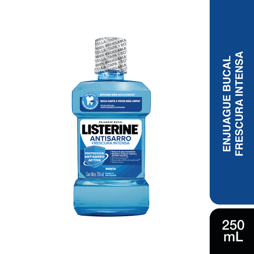 Enjuague Bucal Listerine Antisarro Intensa X250ml