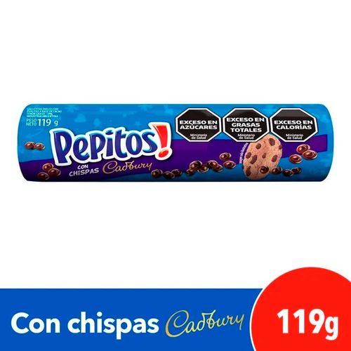 Galletitas Pepitos Con Chips De Chocolate 119 Gr