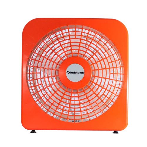 Turbo Ventilador  Deco Iv D12 Naranja Indelplas