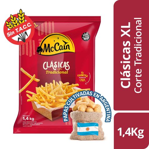 Papas Clasicas Mc Cain Corte Tradicional 1400 Gr