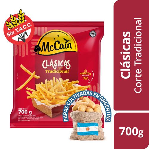 Papas Clasicas Mc Cain Corte Tradicional 700 Gr