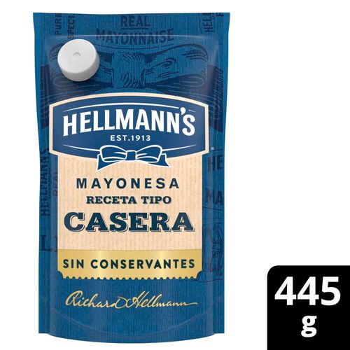 Mayonesa Tipo Casera Hellmanns 445 Gr