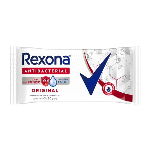 Jabón en Barra Original Multipack 3x90 Gr Rexona