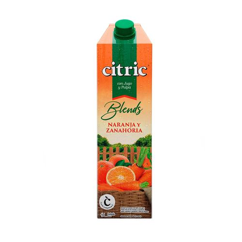 Jugo Citric Naranja  Zanahoria 1l Tetra