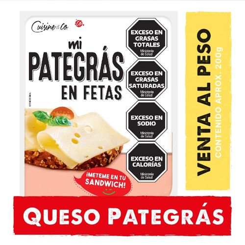 Queso Pategras 200 Gr Cuisine & Co