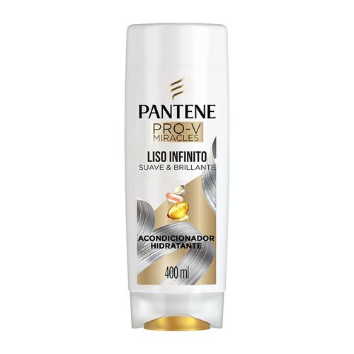 Acondicionador Pantene Provmir Liso Infinito 400 Ml