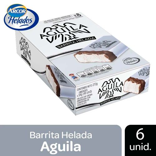 Helado Multipack Aguila Barritas X6