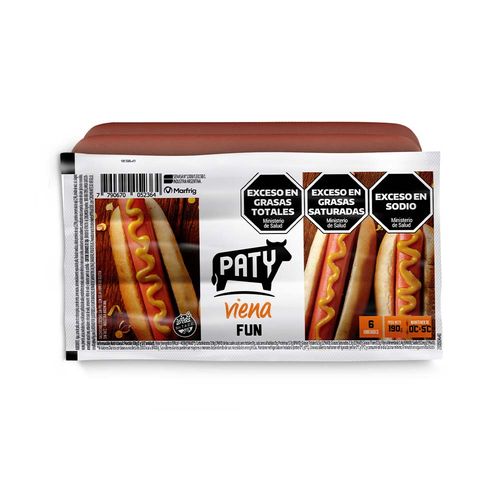 Salchichas Patyviena Fun X 6 190 Gr